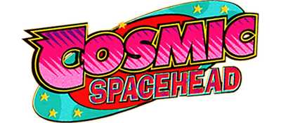 Cosmic Spacehead logo for Sega Genesis